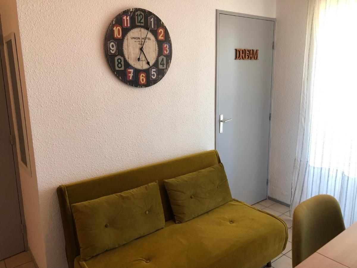 Appartement Climatise Avec Piscine & Mer Bleu Marine ラカノー エクステリア 写真